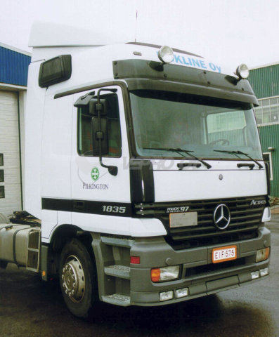 MB Actros MP I Sonnenblende für Hochdach/MegaSpace